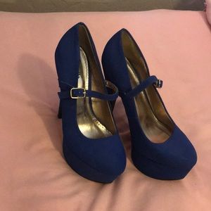 Charlotte Russe blue heels